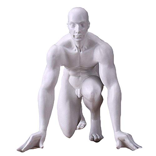 Sculpture de personnage pour salon déco de table moderne et élégante