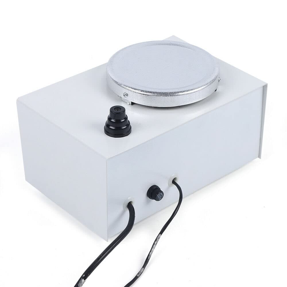 Agitador magnético placa calefactora, mezclador magnético rígido con placa calefactora, 1000 ml, 300 W para laboratorio