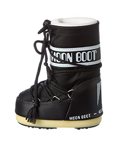 Moon Boot 140044, Stivali Invernali Unisex, Materiale suola: Gomma, Nero