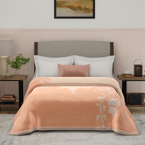 Image of MYTRIDENT Blanket for Winter Double Size, Classic Snug Stories Collection, 5 Kg Blanket Double - Audrey