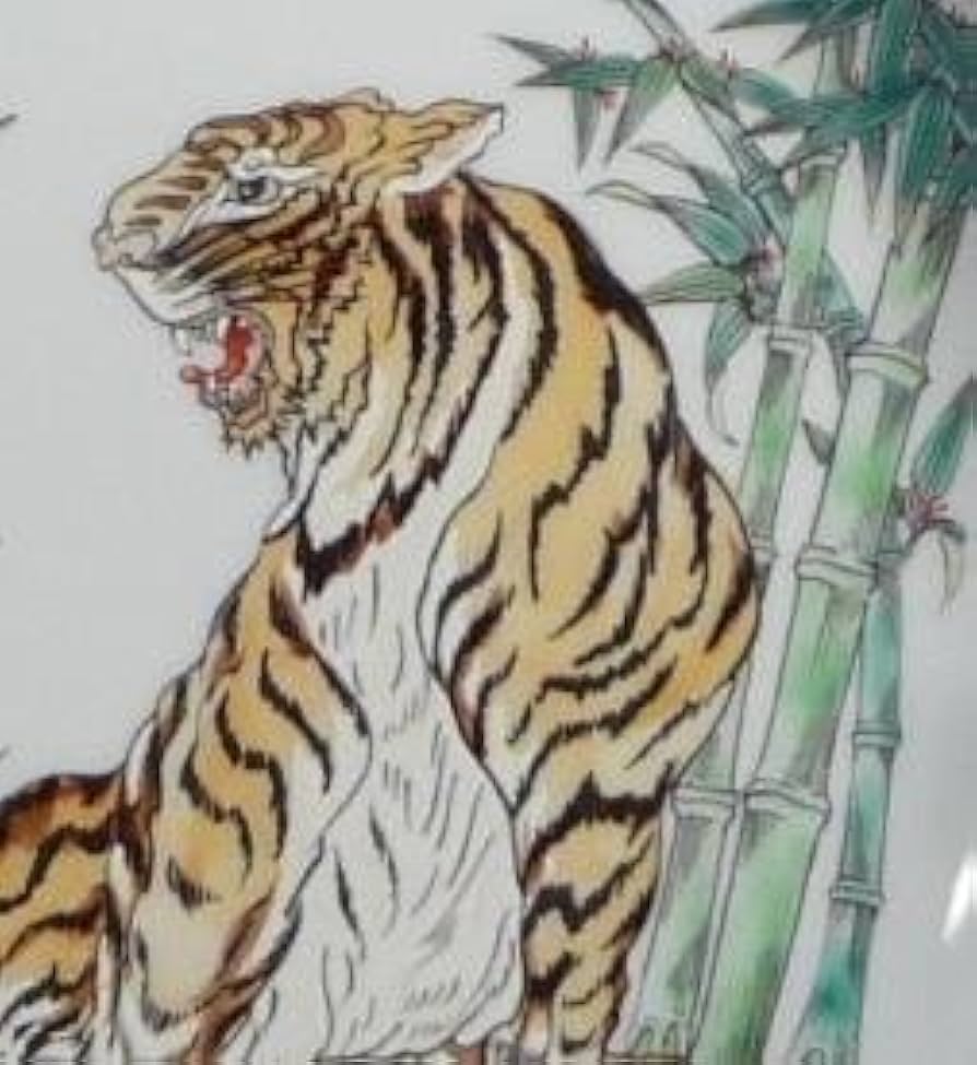 Amazon.co.jp: 寅年や虎ファンにお薦め♪新年のお祝い！虎絵柄24