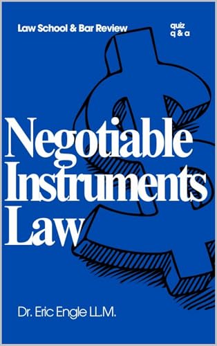 Quizmaster Point of Law Review: Negotiable Instruments: Digital L...