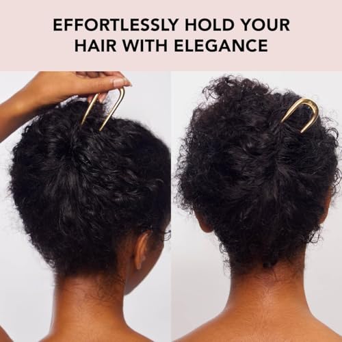 image for Kitsch Metal French Hair Pin for Women - Elegant Hair Accessories, Ide