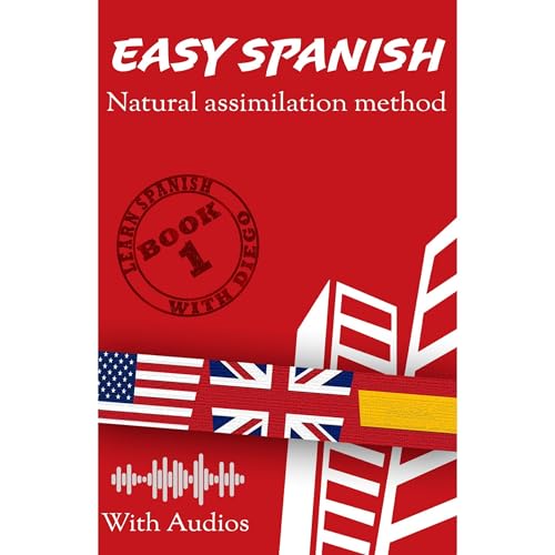 Easy Spanish Audiolibro Por Diego Soto Vega arte de portada