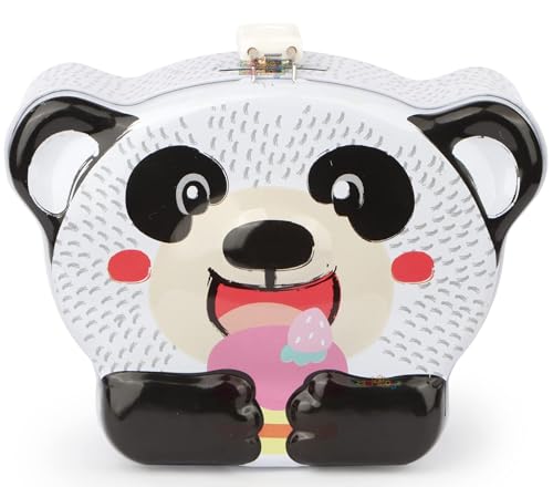 Image of Zest 4 Toyz Money Bank for Kids Metal Piggy Bank with Lock N Key Money Saving Box Gullak Money Box Coin Bank Kids Cash Box Return Gifts