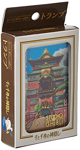 ensky Studio Ghibli Spirited Away Playing Cards Made In Japan For Teenager, Pack Of 1