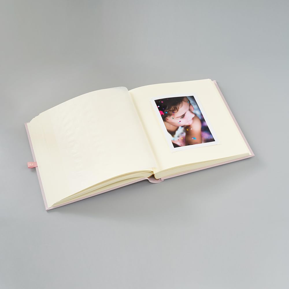 Semikolon 371956 Foto-Album Classic Event Large - 30,5 x 31 x 5,3 cm - 100 Seiten für 200 Fotos - Cotton Candy rosé