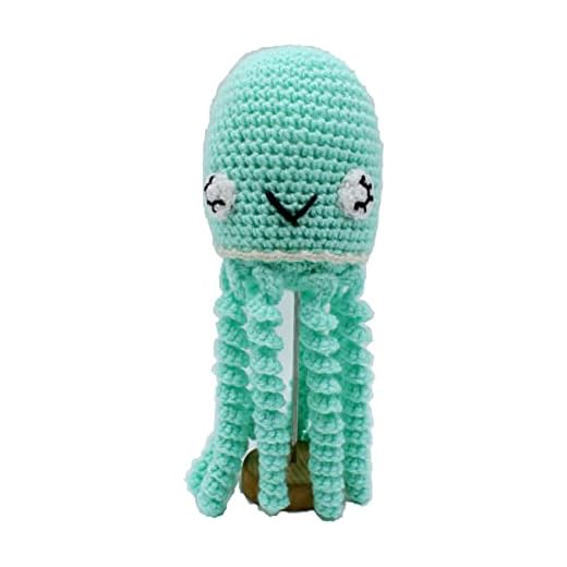 PULPO AMIGURUMI DE GANCHILLO PARA BEBÉ- MUÑECO DE CROCHET PARA RECIÉN NACIDO- REGALO PARA BABYSHOWER- PRETTY DOLLY