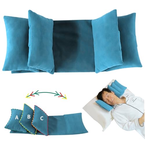Almohada para el cuello cervical para dormir plácidamente boca arriba en la cama 5