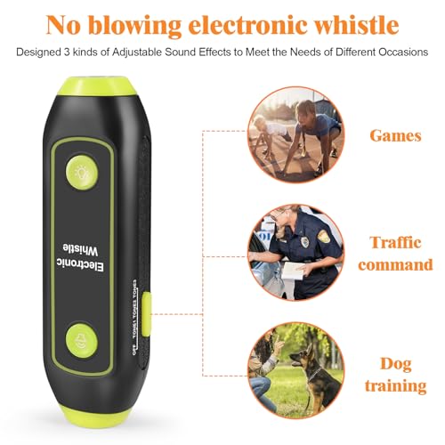Silbato Electrónico de Mano con Luz SOS y 150dB miniatura 6
