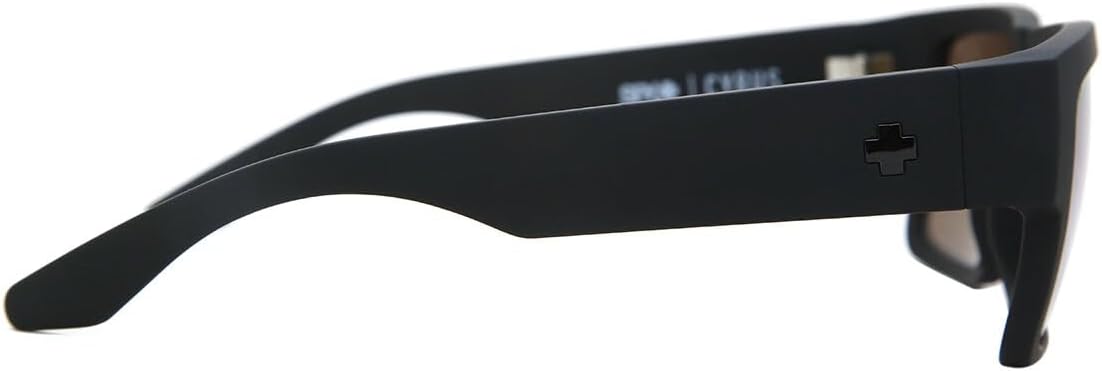 Cyrus Soft Matte Blk Happy Brnz Polar w/Green Spectra Mirror