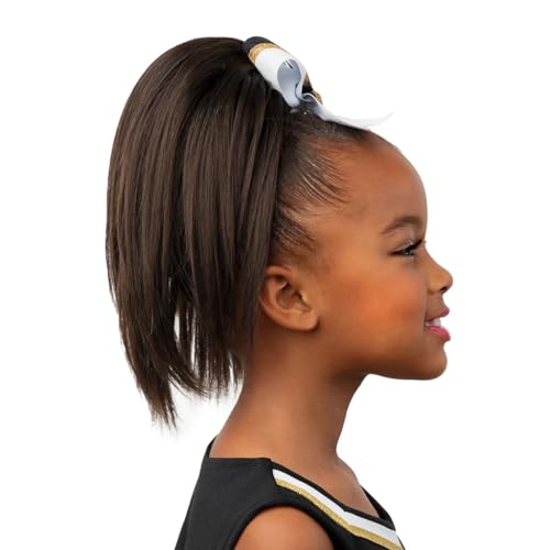Girly Curls PARENT Cheerleader 11 Inch Straight Ponytail Hairpiece For Girls And Teens thumb #7
