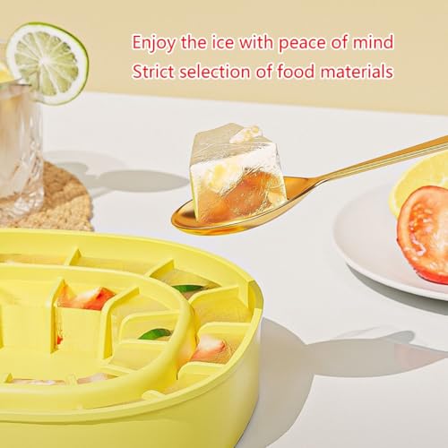 Cubeta plegable para cubos de hielo de silicona miniatura 7