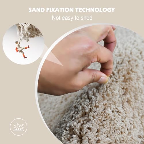 Bathroom Rugs Sets 3 Piece with Adjustable Toilet Seat Cover 17.5"x 15" Machine Washable Bath Rug Set with TPR Non Slip Rubber Backing Solid Bath Mat Set for Luxury Bathroom Decoration by Baahrnom - Image 7