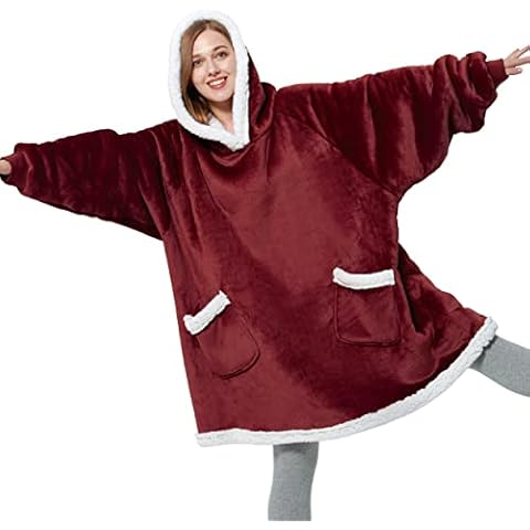 Pull plaid à capuche Bedsure Cover