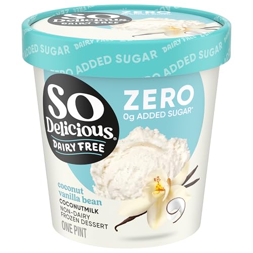 So Delicious Dairy Free Coconut Milk Frozen Dessert, Vanilla Bean,
