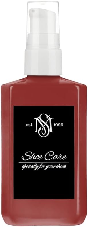 Universal Leather Dye - NCS S 4050-Y90R Deepest Venetian Red - High Coverage Leather Paint for Shoes, Bags, Canvas & Sneakers by MAVI STEP - 0.85 fl oz / 25 ml