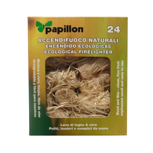 Mondo Viro Accendifuoco per caminetti e stufe inodore combustibile per fiamma (Naturale)