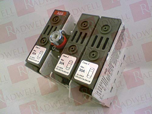 OS30FAJ12 120/600-VAC, FUSIBLE Disconnect Switch, Disconnect Primary Type/Switch Type, 50/60-HZ, J Fuse Type, 3-Pole, UL98 Rating, Terminal Type - LUGS, OS30-200 / Powerline Series,