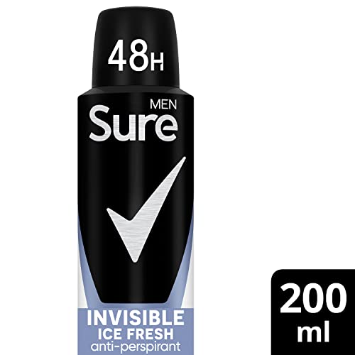 Sure Men Invisible Ice Fresh Anti-Perspirant Aerosol 200ml - Image 3