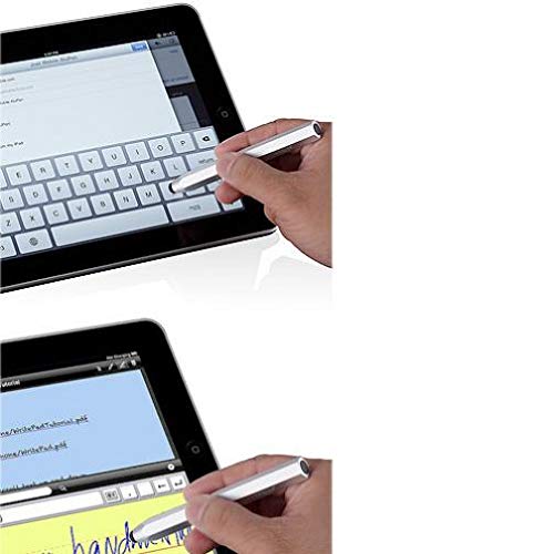 Stylus Pen Aluminum Touch for Moto E5 Play, Silver Capacitive Die-Cast Screen Pen Compatible with Motorola Moto E5 Play