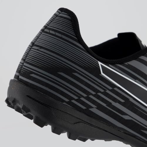 Chuteira Puma Rapido III TT BDP Society Preta e Cinza