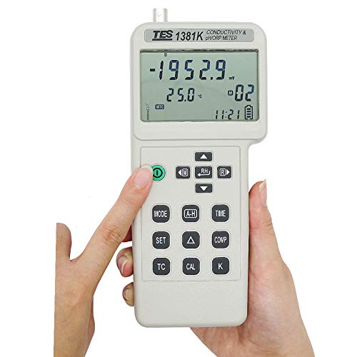 Tes 1381K Conductivity & Ph/Orp Meter #TOP5