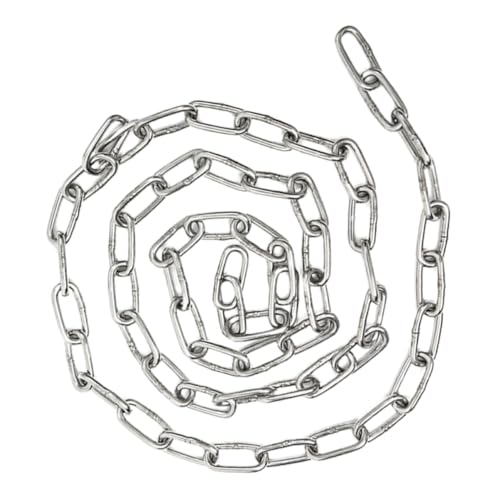 Yardenfun Meters Stainless Steel Chain Pet Leash Chain Metal Industrial Bearing Strong Weight-bearing Link