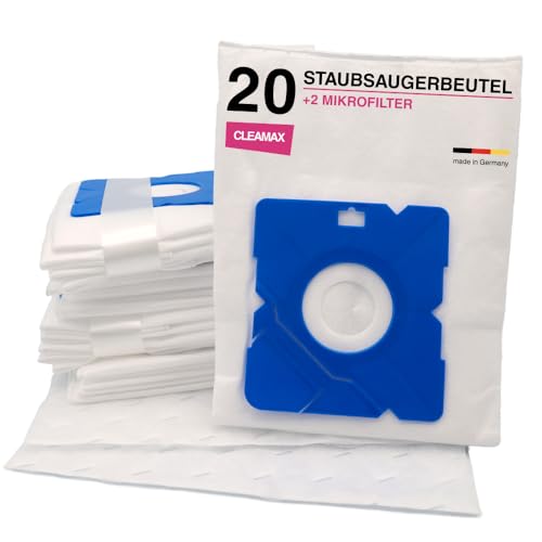 20x Staubsaugerbeutel passend für Y101 KOENIC KVC 3221 A 700 7321 7324 Severin BC 7040 7042 7044 7046 7048 7052 7964 hoogo B3+ Quigg VC23-G Raven EO001 Lehoff K-145 u.a. +2 Microfilter