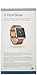 Fitbit Blaze Accessory Band, Leather, Camel, Large