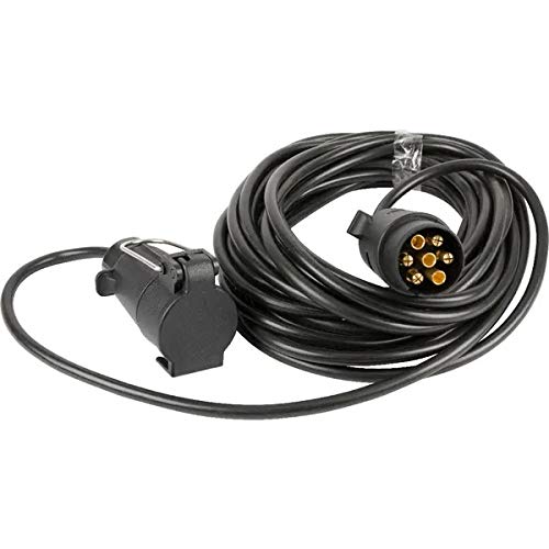 Anschlusskabel mit Stecker und Buchse 7-polig Länge 10 m KRAMP