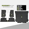 Tongama-Floor Mats for 2007-2018 Jeep Wrangler 4-Door, All Weather TPE Floor Liners and Trunk Mat for Wrangler 4-Door Interior Waterproof Accessories #1