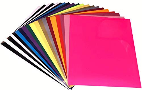 Heat Transfer Vinyl HTV 20 Pack 12
