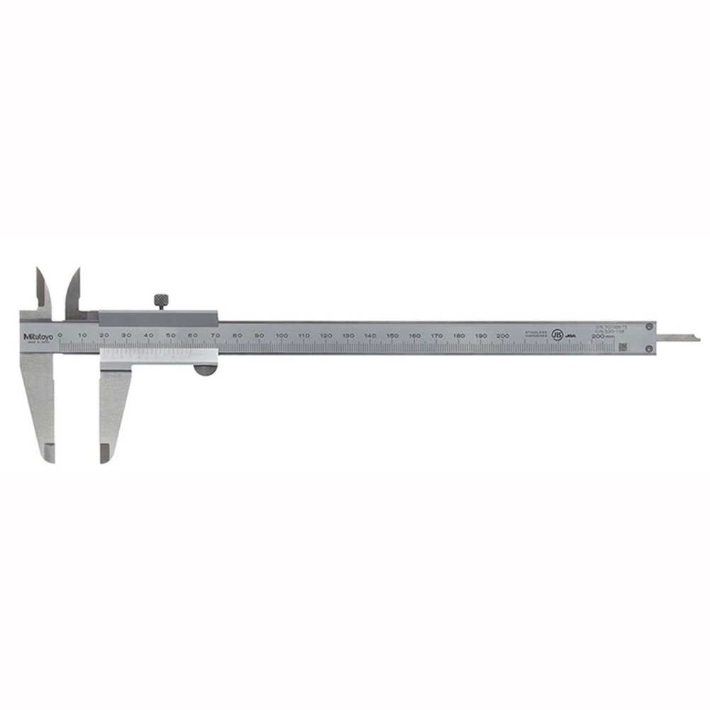 Amazon.co.jp: Mitutoyo Vernier Caliper 530-108 Range 0-200mm depth 