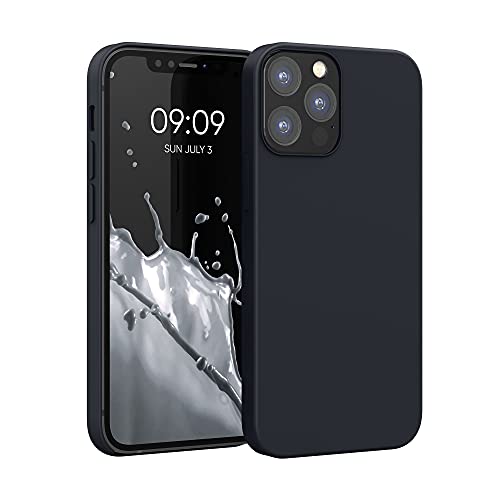 Ya en manzanajugosa.com: kwmobile Carcasa Compatible con Apple iPhone 12 / iPhone 12 Pro Funda - Case TPU y Silicona antigolpes - Apto Carga inalámbrica - Azul turquí