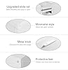 Soberine Comodino Camera da Letto con 3 Cassetti Tavolino da Notte in Legno Mobile da Letto Portaoggetti 60 x 40 x 35 cm Salvaspazio per Soggiorno Bianco/1 #3