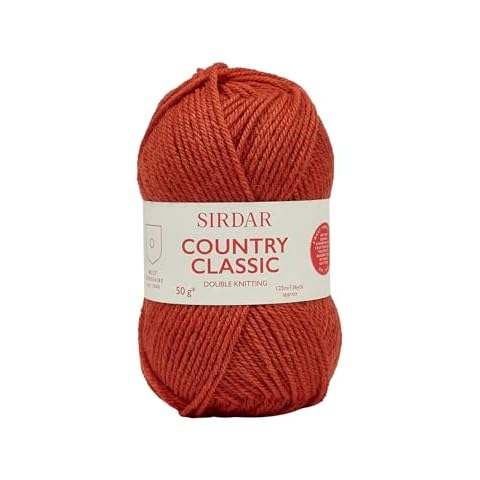 Sirdar Country Classic DK Yarn in Burnt Orange Cover