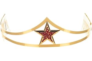 Wonder Woman Tiara Replica from 1975 TV Series | Comic-Accurate Golden Tiara...