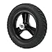 Electric Wheelchair Rear Wheel 10 Inch Anti Skid Polyurethane Tire Strong Bearing Capacity Alloy Hub Wheelchair Wheel Replacement for Electric Wheelchairs and Mobility Carts