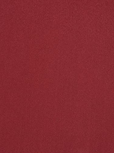 Image of Home Sizzler 1 Piece Solid Blackout Eyelet Polyester Window Curtain - 5 Feet, Maroon