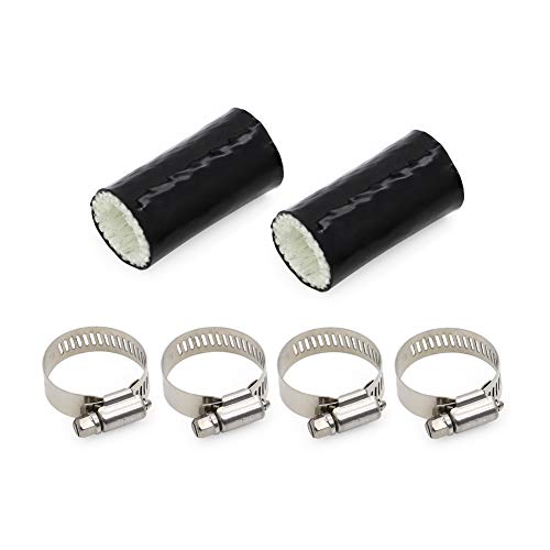 Motoparty High Temp Exhaust Couplings Clamps 1"ID For Yamaha Banshee YZF350 YFS200 Raptor Blaster KX80 KX125 KX250 CR80 CR125 CR250 CR450 TRX250R CR KX RM FMF DG Quads Dirt Bikes - Thumbnail 5