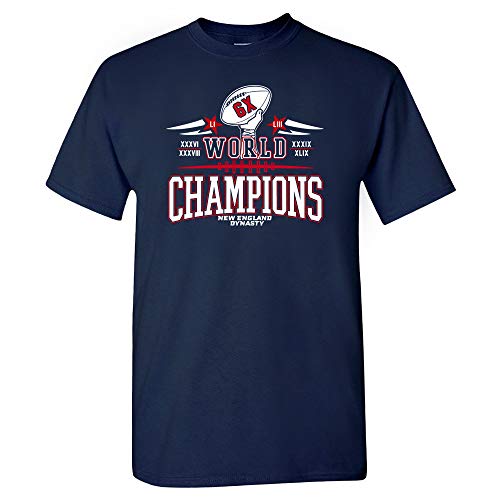 New England Six Times Champions Shirt (XL) Navy