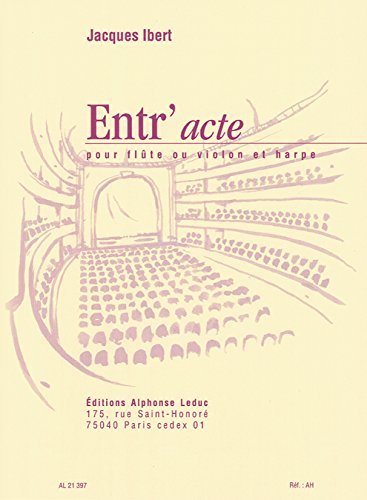 Jacques Ibert: Entr'Acte (Flte and Harp)