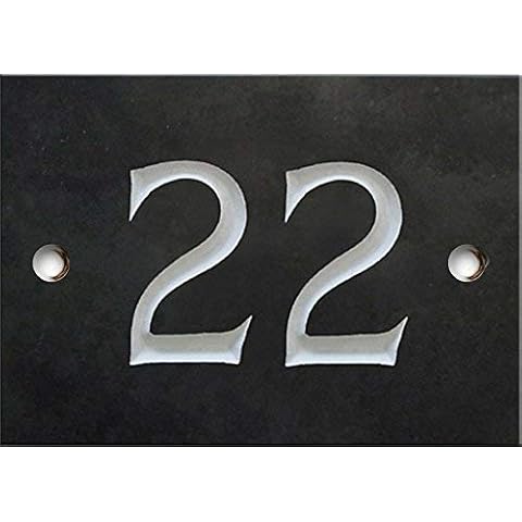 Numéro de maison ardoise Atlantic Hardware 22 Cover