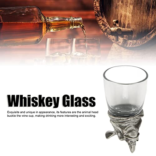 Copo de vidro, copo de uísque novidade (rinoceronte)