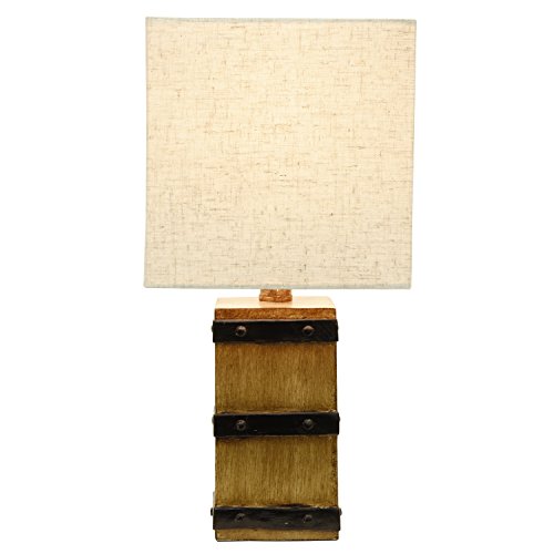 Lámpara de mesa Decor Therapy TL15456 marrón Borden miniatura 2