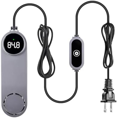 UPETTOOLS Submersible Aquarium Heater with Digital Thermostat, Ad...