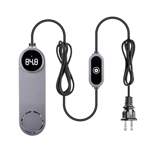 UPETTOOLS Submersible Aquarium Heater with Digital Thermostat, Ad...