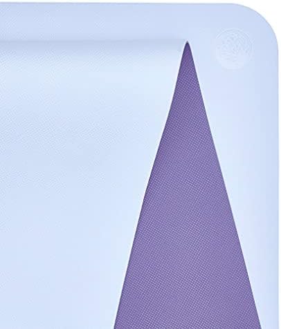 Manduka Begin Yoga Mat - Perfect for Beginners in Yoga & Pilates, Women and Men, 5mm Thick, Reversible, 68 inch (172cm) Lavender Purple
