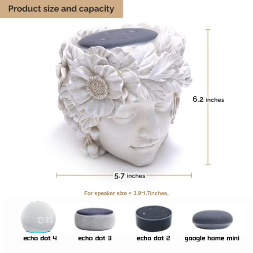Polène Love& Beauty Goddess Statue, Echo Dot Stand, Home, Offfice, Living Room Decorations, Smart Speaker Stand Holder For Echo Dot 3Rd Generation, Speaker Holder, Fairy Status For Home Decor #TOP1